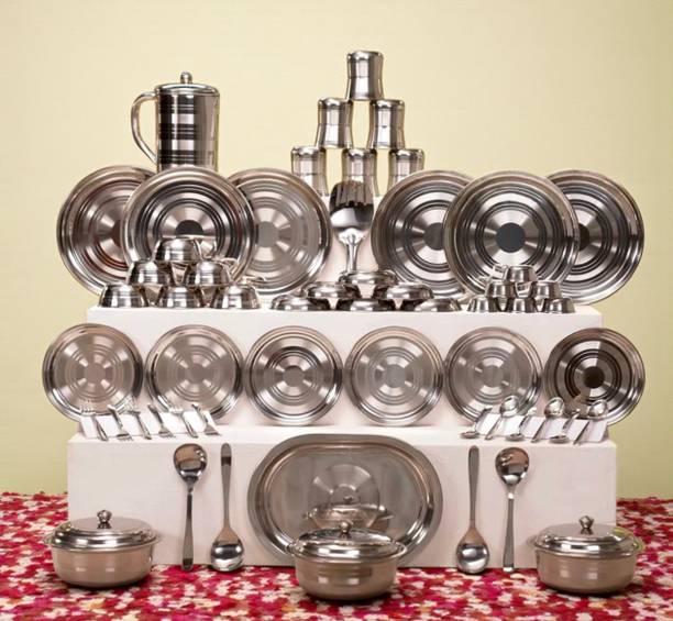 KIARAA Pack of 58 Stainless Steel KIARAA Dinner Set