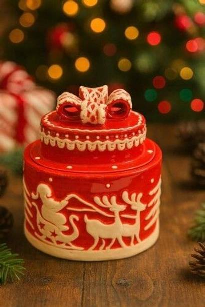 Christland Ceramic Ceramic Cookie Jar Dinner Set