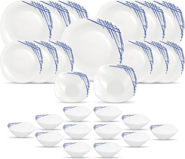 LAOPALA Pack of 27 Opalware Dinner Set