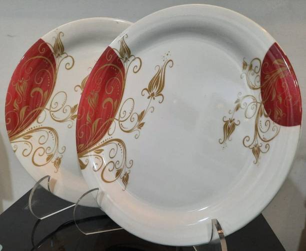 swift international Pack of 3 Melamin Melamine Plate 11''4007 Dinner Set