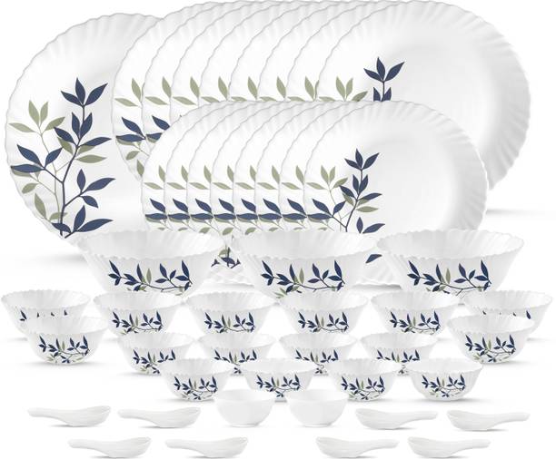 LAOPALA Pack of 46 Opalware Novo Silken Charm Dinner Set