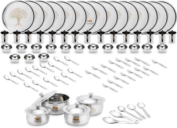 Ginara Pack of 88 Stainless Steel Dinner Set