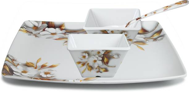 BATANIYA Melamin 702 - 4 pcs Dinner Set