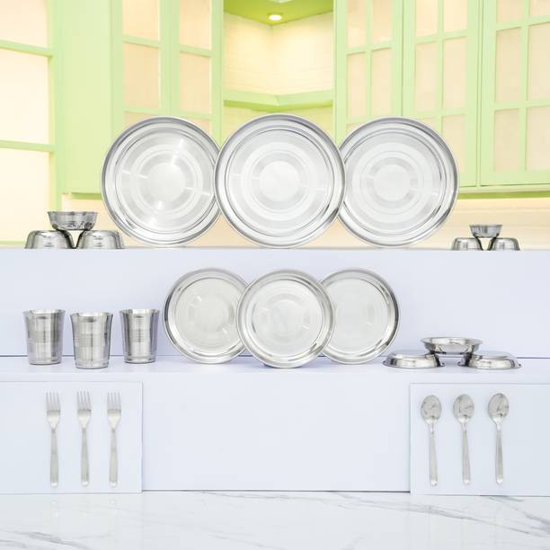 KIARAA Pack of 24 Stainless Steel KIARAA Dinner Set