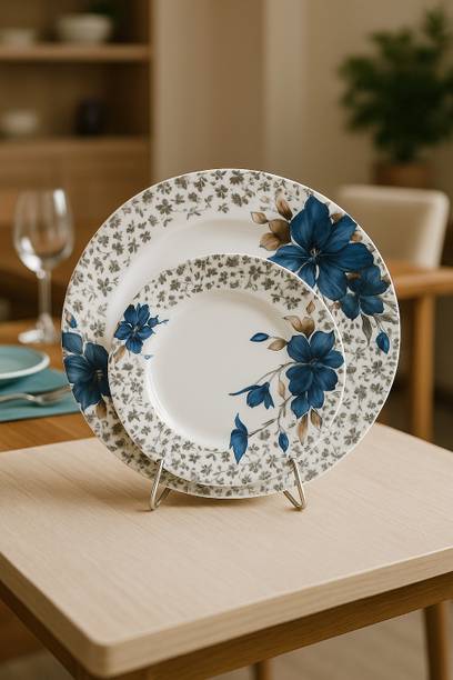 COMFY HOMES Pack of 41 Melamin Dinner Set