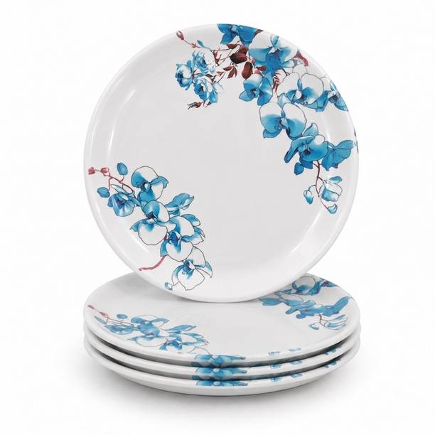 Champion Melamine Crockery Pack of 4 Melamin Super Series | Lightweight and Chip Resistant | For Everyday Dining | Serves 4 Dinner Set