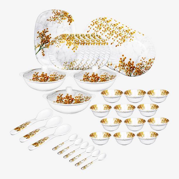 हैमले Mustard Blossom 40 का पैक डिनर सेट
