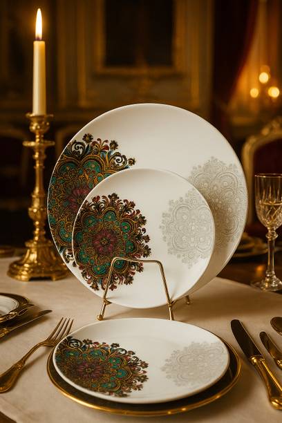Hamlay Pack of 41 Melamin Dinner Set