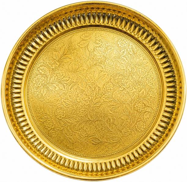 Matking Brass Brass plate_100_002 Dinner Set