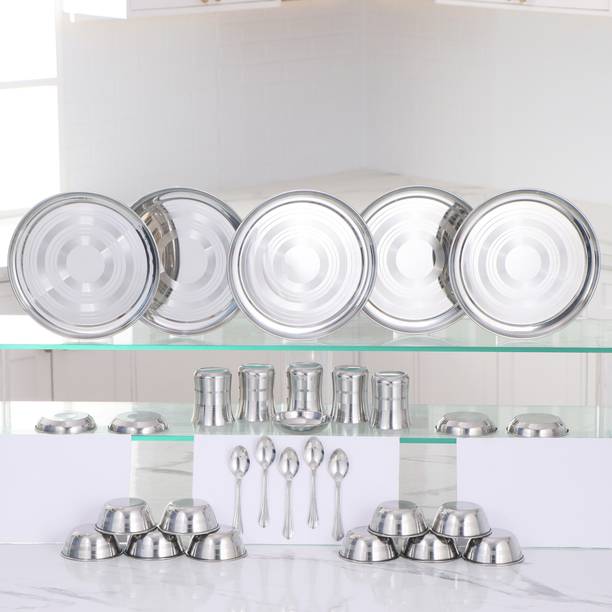 KIARAA Pack of 30 Stainless Steel KIARAA Dinner Set