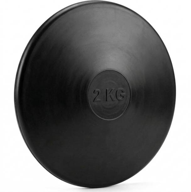 COUGAR Discus Throw , Disc Throw 2Kg , Black Rubber Discuss Sponge Discus Throw Disc
