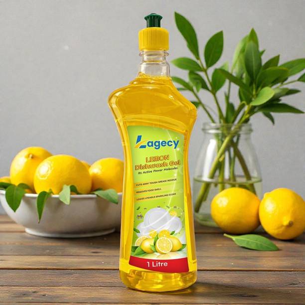 Lagecy Ultra Shine Lemon Power Dish Cleaning Gel For Sparkling Grease Free Utensils Dish Cleaning Gel