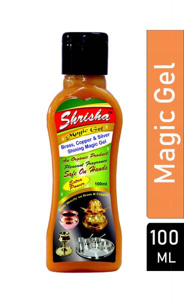 SHRISHA Magic Gel for Copper, Brass and Silver Instant Cleaner Polish, Anti-Tarnish Dish Cleaning Gel