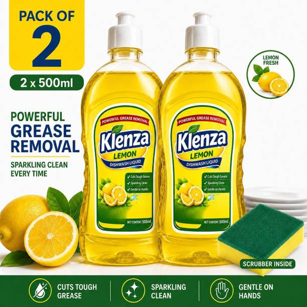 Klenza LEMON DISHWASH LIQUID Dish Cleaning Gel