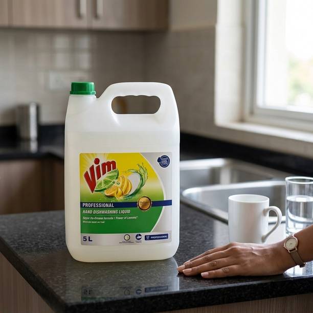 Vim PRO DISHWASH LIQUID , 5L best Dishwash Liquid Dish Cleaning Gel
