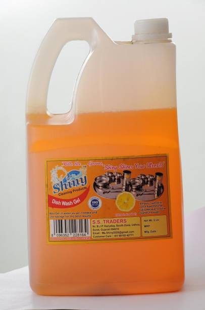 SHINY DISHWASH LIQUID 5 LT Dish Cleaning Gel