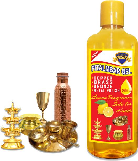 Slayer Pitalmbar, Copper, Bronze, Stain remover Cleaner Liquid Gel Dish Cleaning Gel
