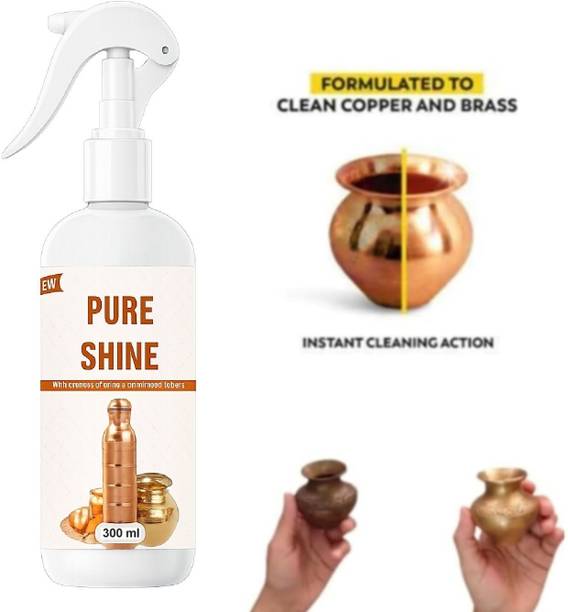Prime Shine Instant Action Copper and Brass Cleaner for Bright Shine Dish Cleaning Gel