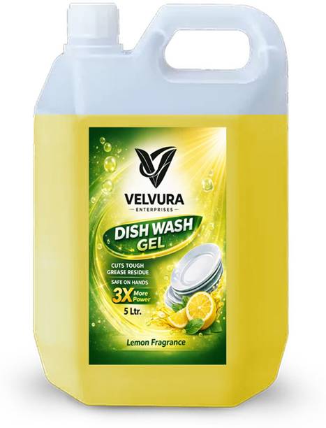 VELVURA LEMAN DISH WASH PACK-1 5L Dish Cleaning Gel