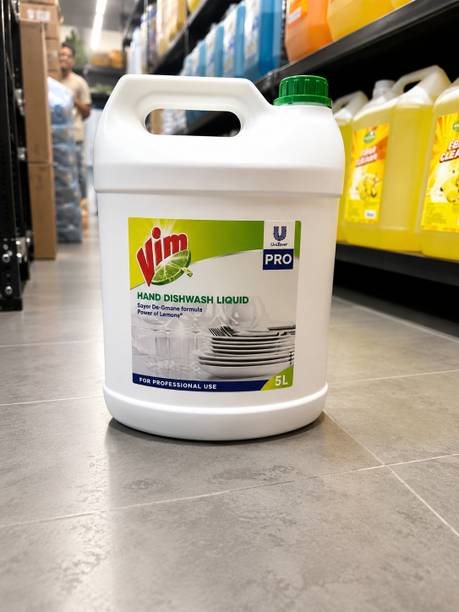 Vim PRO DISHWASH LIQUID 5L best in Dishwash Liquid Dish Cleaning Gel
