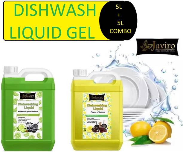 javiro dish wash cleaning gel power of Green & lemon fragrance Dish Cleaning Gel