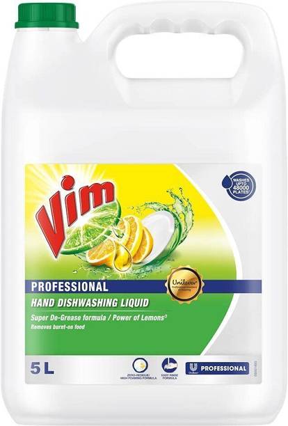 Vim Dishwash Liquid Gel| Removes Tough Grease | Suitable for All Utensils Dish Cleaning Gel