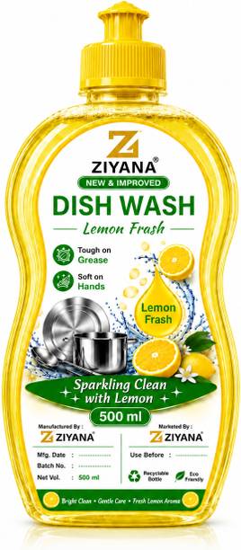 Ziyana LIQUID DISH WASH LEMON 500ML Dish Cleaning Gel