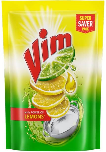 Vim LIQUID POUCH Core Dish Cleaning Gel (Lemon, 2 L)
