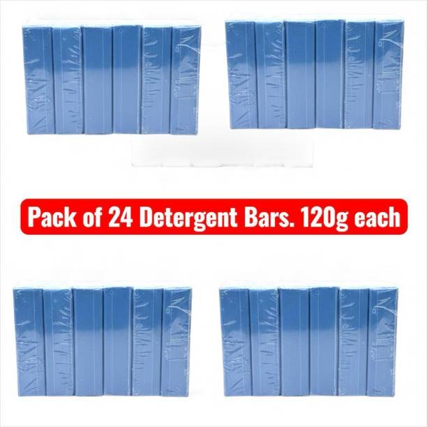 bohra shop Blue Power Detergent Soap Bar Deep Stain Removal & Fabric Care for All Clothes Detergent Bar