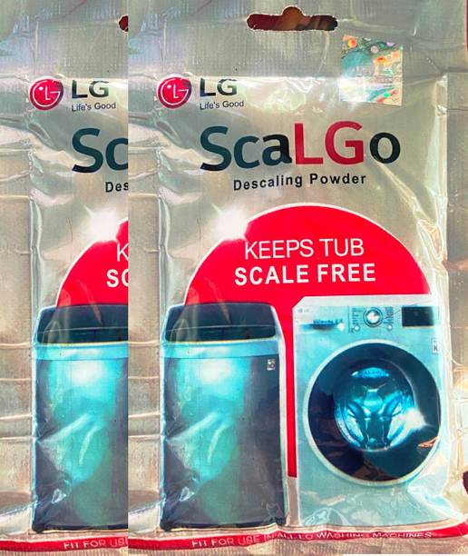 LG ScaLGo Descaling Powder for Washing Machines Pack of 2 Dishwashing Detergent