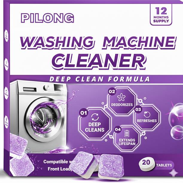PILONG Lavender Fragrance Washing Machine Deep Cleaning Tablet Dishwashing Deter