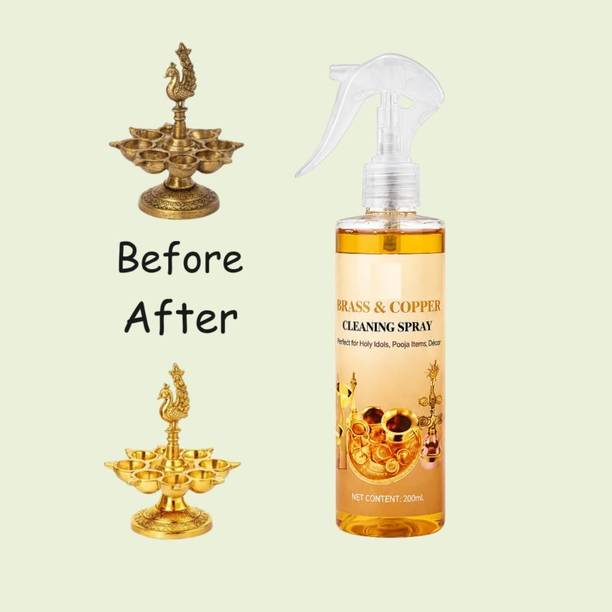 ShreeDevam Pitambari Shining Powder Liquid Dishwash Spray 200ml Care Dishwashing Detergent