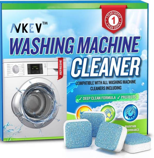 Ankev 24Pcs Washing Machine Deep Cleaner for Front and Top Dishwashing Detergent Dishwashing Detergent