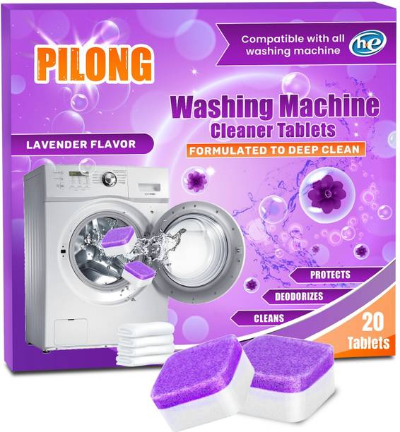 PILONG Lavender Fragrance Washing Machine Deep Cleaning Tablet Dish-washing Dete