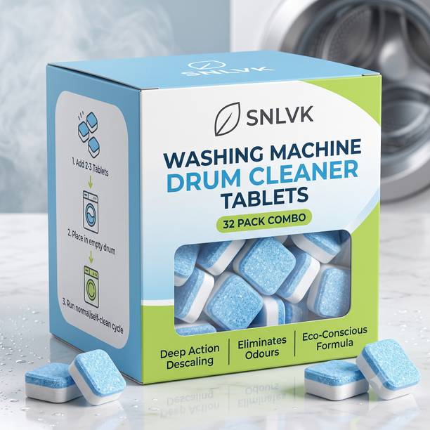 SN-LVK Deep Cleaning Washing Machine Cleaner Tablets, Descaler High Quality Dish
