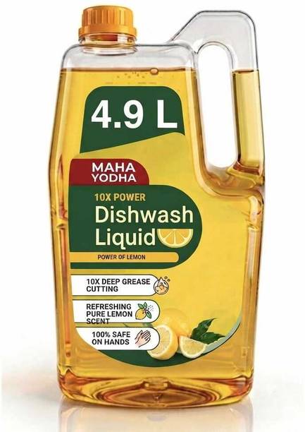 Maha Yodha Dish Wash Gel Can, Remove 99.9% Grems Dishwashing Detergent