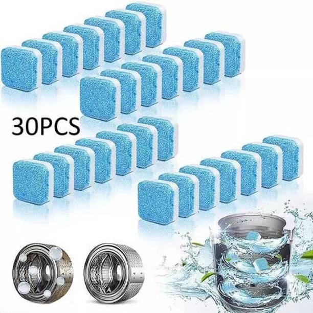 AZAL 30Pcs - High Quality Washing Machine Deep Cleaner for Front and Top Descaler (Regular)