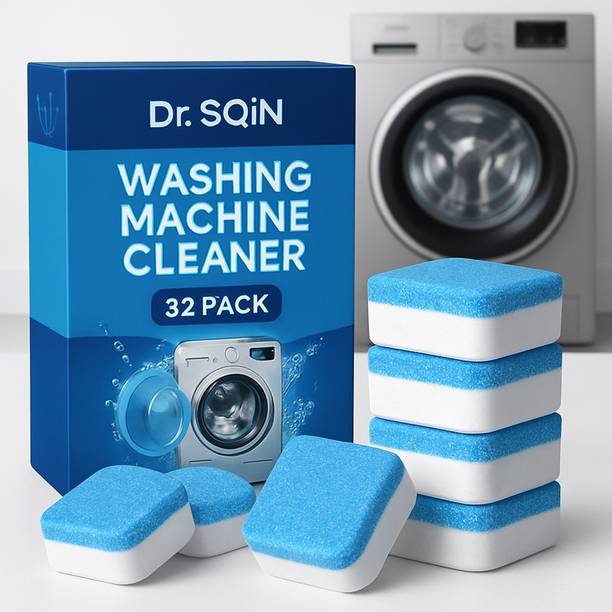 Dr. SQiN Highly Effective Washing Machine Cleaner Tablets, Deep Descaler Cleanin