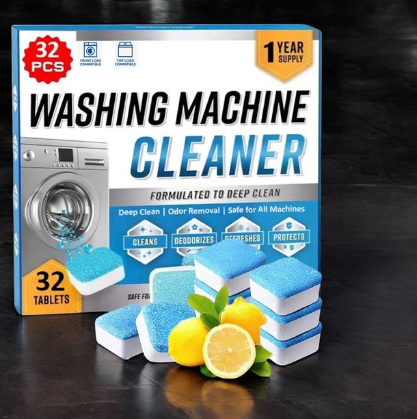 Ecoshine 32 PCS Washing Machine Cleaner for Front and Top Clear Dishwashing Dete