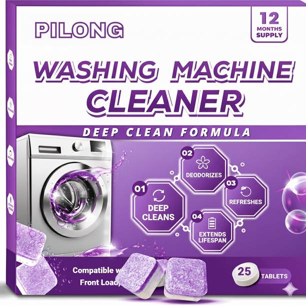 PILONG Lavender Fragrance Washing Machine Deep Cleaning TabletS Dishwashing Dete