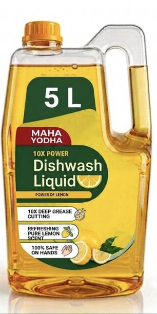 Maha Yodha DISH WASH LIQUID LEMON 5 Dishwashing Detergent