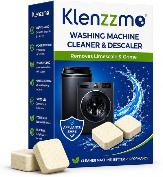 hias Washing Machine Cleaner & Descaler Tablets | Deep Clean | Pack of 10 Dishwashing Detergent
