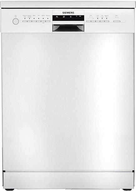 Siemens SN256I01GI Free Standing 14 Place Settings Intensive Kadhai Cleaning| No Pre-rinse Required Dishwasher