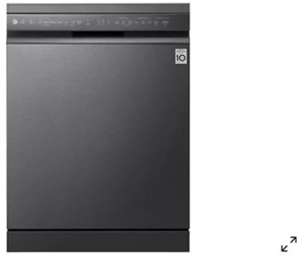 LG DFB435FM Free Standing 15 Place Settings Dishwasher