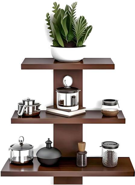 GEF ENTERPRISES MDF (Medium Density Fiber) Wall Shelf