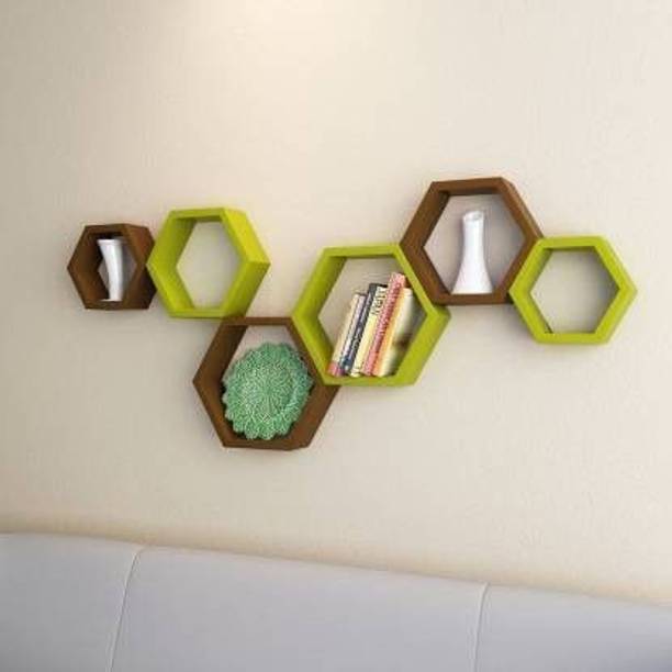 Wroughimpex Set of 6 Engineered Wood Display Unit