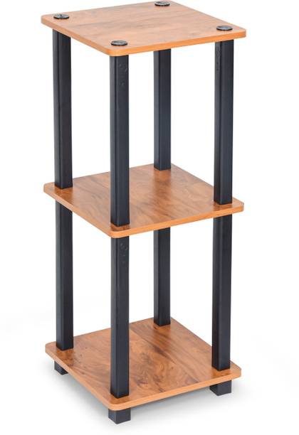 Livzing Utensil Kitchen Rack Wood Turn N Tube 3Tier DIY Standing Multipurpose Storage Shelves/Display Organizer