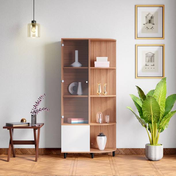 Interio by Godrej Alessa Right Hand Engineered Wood Display Unit