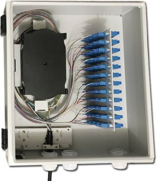 RAMEX 24 Port SC/PC Loaded Wall Mountable Fiber Distribution Box For FTTH Broadband Distribution Board
