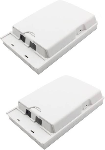 HANUTECH Mini 2 Core FTTH Fiber Box, Wall Mount Termination Box (2 Pack) Distribution Board